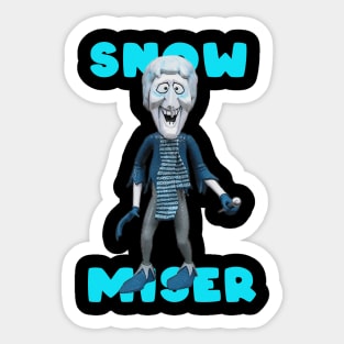 SNOW MISER VINTAGE Sticker